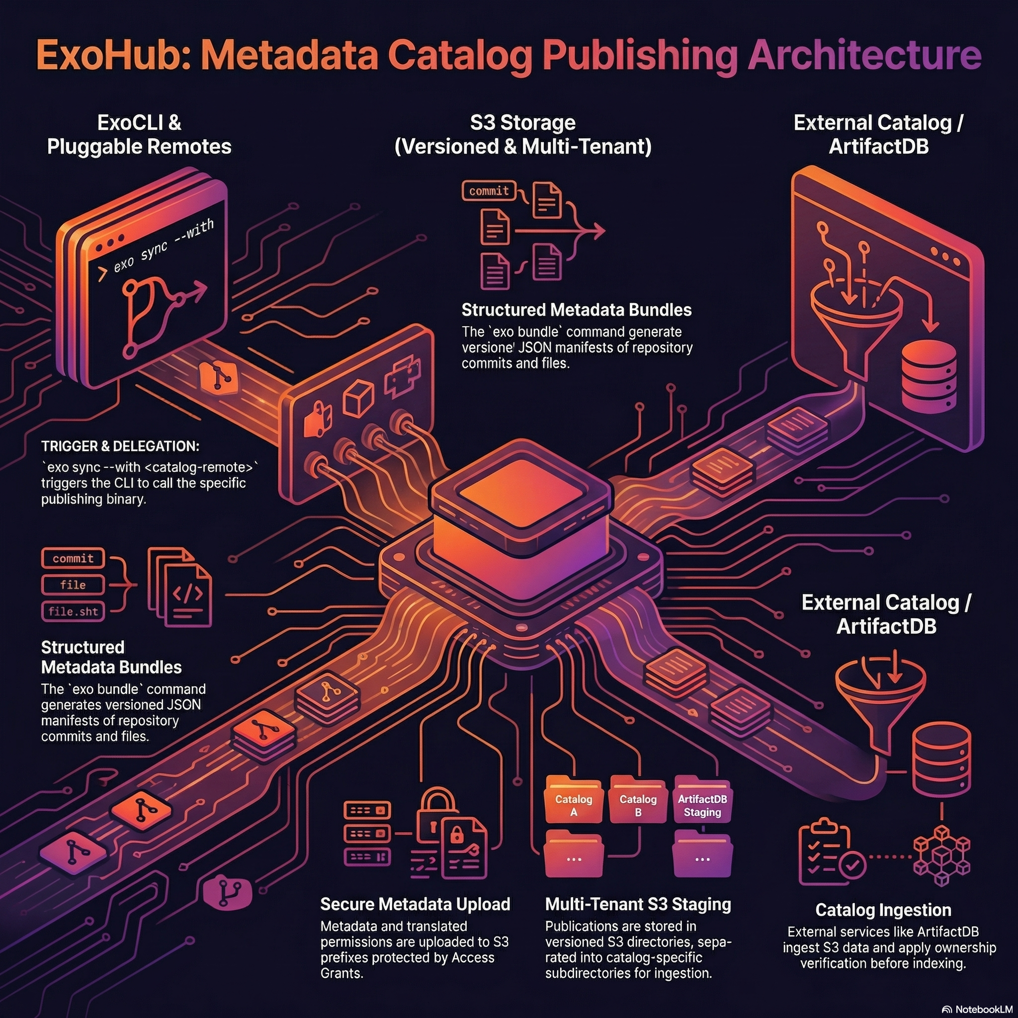 Metadata Catalog Publishing Architecture